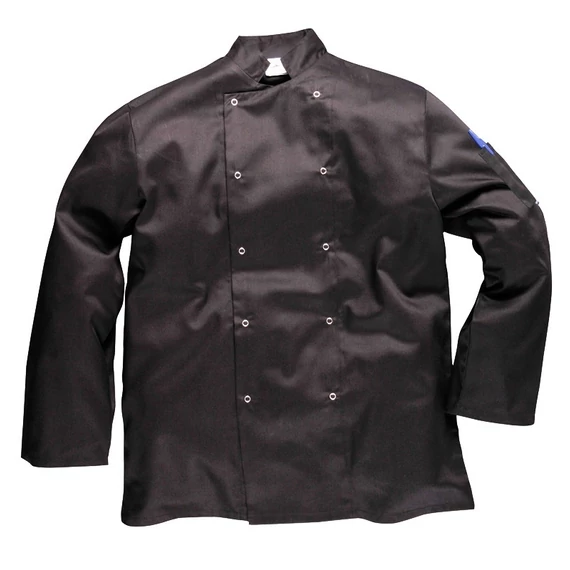 Kabát séf Suffolk szürke L