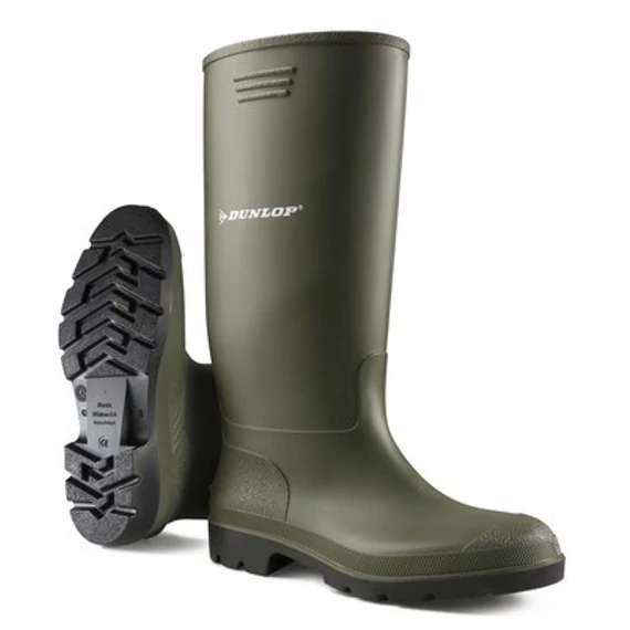 Csizma Dunlop Pricemastor oliva/fekete 44
