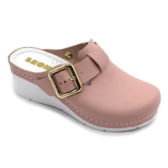 Klumpa 1024 LEON Comfort női bőr rose bakar 38