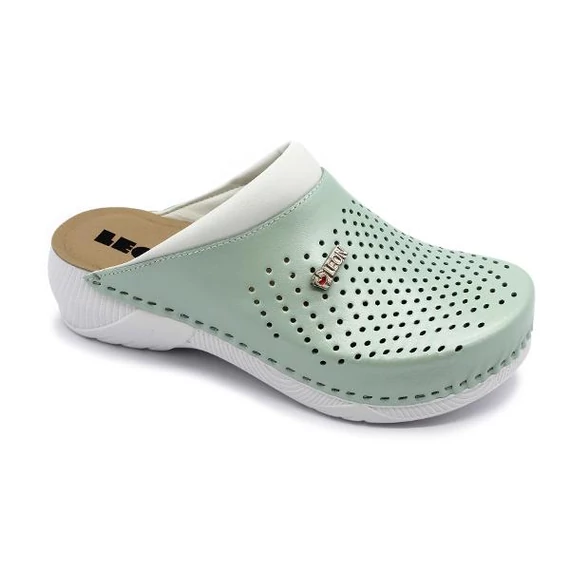 Klumpa 3400 Leon Comfort női bőr, zöld, 36