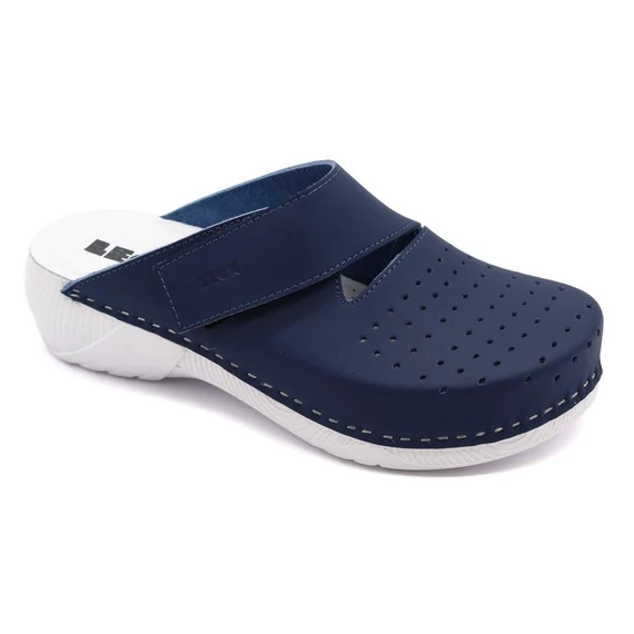Klumpa 3500 Leon Comfort női bőr, kék bakar, 36