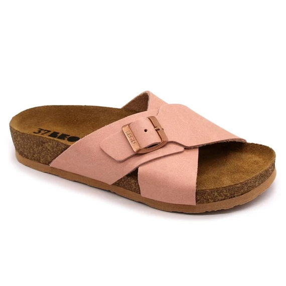 Papucs 4053 LEON Comfort női bőr rose orlando 35