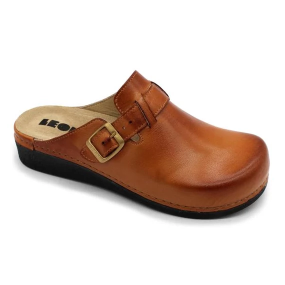 Klumpa 5000 Leon Comfort női bőr, barna, 36