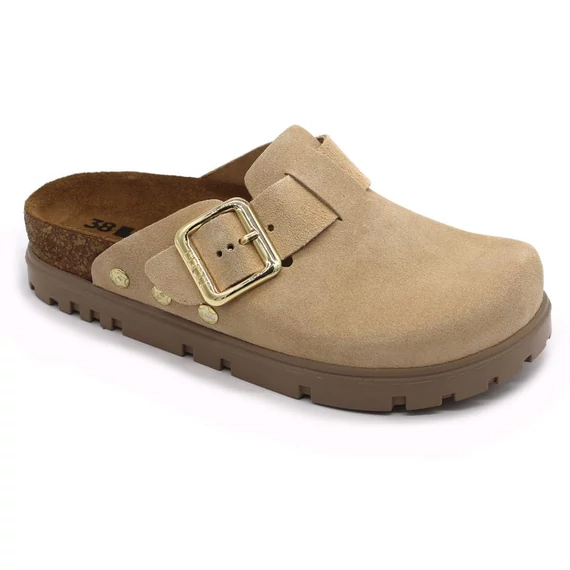 Klumpa 6006 LEON Comfort női bőr, bézs, 36