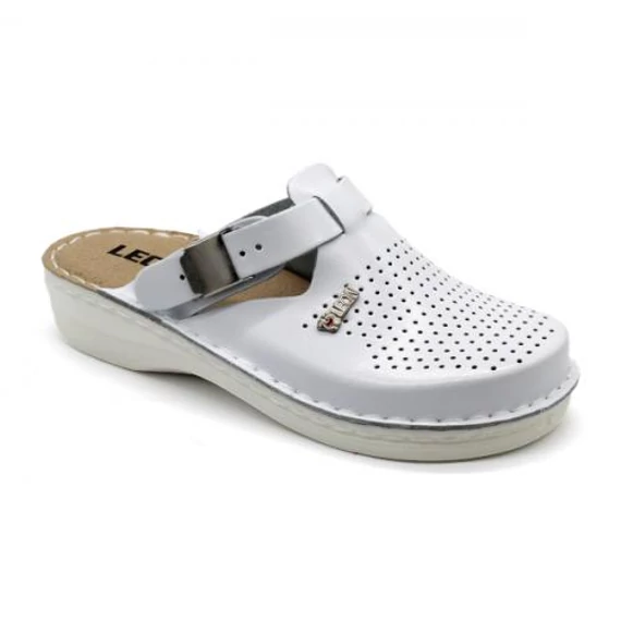Klumpa V260 Leon Comfort női bőr, fehér, 42