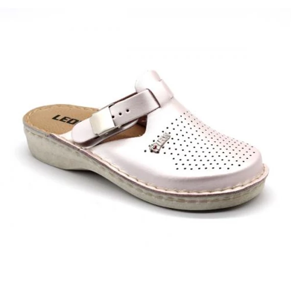 Klumpa V260 Leon Comfort női bőr, perla, 39