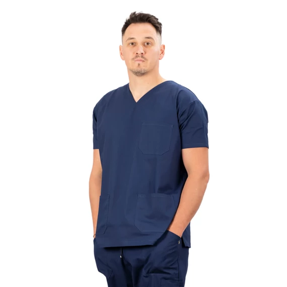 TOP MEDORA férfi orvosi felső kényelmes pamut anyagból