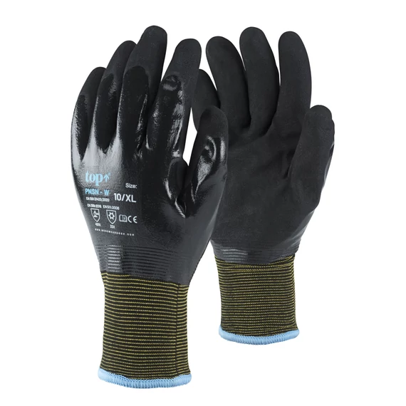 PNSN-W téli védőkesztyű víz- és olajálló kivitelben