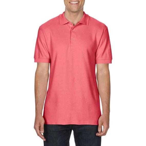 Póló (Gildan Premium Cotton - Hammer) felnőtt férfi (100%pamut) coral silk, L