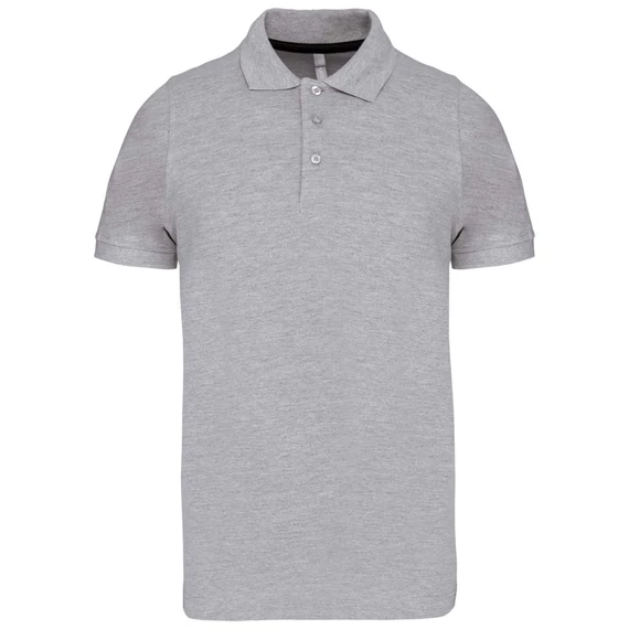 Pólóing Kariban férfi rövid ujjú férfi (100% pamut) oxford grey, 2XL