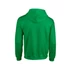 Kép 3/6 - Pulóver (Gildan Heavy Blend) cipzáras kapucnis unisex, irish green, 2XL