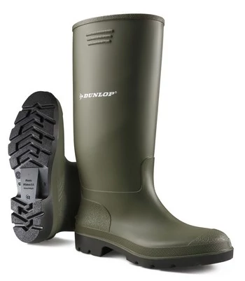 Csizma Dunlop Pricemastor oliva/fekete 44