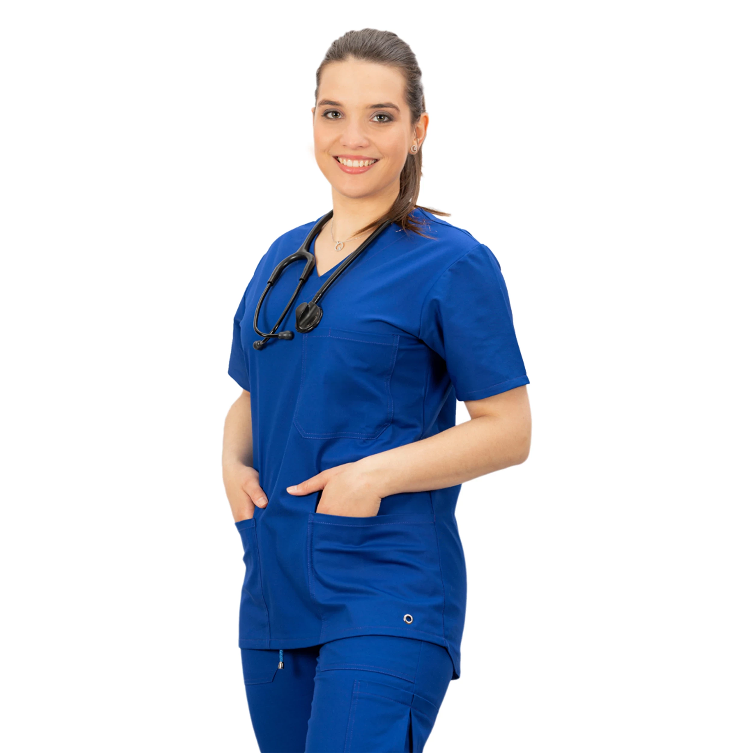 TOP MEDORA női orvosi felső royal XXL